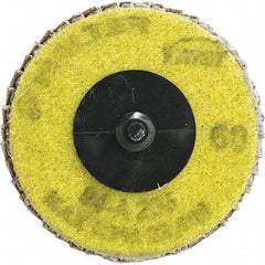 WALTER Surface Technologies - 60 Grit, 2-1/2" Disc Diam, Aluminum Oxide Flap Disc - 23,000 Max RPM, Fiber Backing, Quick Change Type R Attaching System, Coated - Apex Tool & Supply