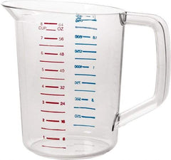 Rubbermaid - 2 Quart Polycarbonate Measuring Cup - 125 ml Graduation - Apex Tool & Supply