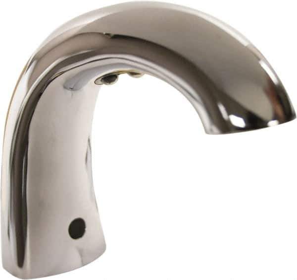 Rubbermaid - 800 to 1600 mL Liquid Soap Dispenser Hardware - Metal, Counter Mounted, Chrome/Black - Apex Tool & Supply