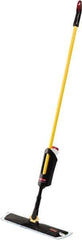 Rubbermaid - Single Sided Spray Mop and Frame Kit - 4-1/2 Inch Long x 3-1/2 Inch Wide Microfiber Head, 52 Inch Long Handle - Apex Tool & Supply