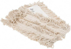 Rubbermaid - 36" Long x 5" Wide Cotton Dust Mop Head - Envelope Connection, White, Cut-End Head - Apex Tool & Supply