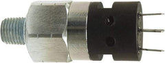 Anfield - NC, SPDT, 2,000 to 5,000 psi, Snap Action Pressure and Level Switch - Adjustable Pressure, 12/24 VDC, 125 VAC, 250 VAC, 1/4 Inch Connector, Screw Terminal, For Use with Hydraulic Applications, Pneumatic Applications - Apex Tool & Supply