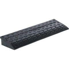 Vestil - 9.68" Long x 34-7/8" Wide, Rubber Rubber Ramp - 4,000 Lb Load Limit - Apex Tool & Supply
