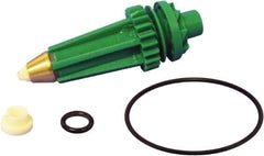 Kranzle - Rotating, Brass, Ceramic, Plastic & Rubber, Pressure Washer Nozzle Repair Kit - 1.8mm Orifice Diam, Green - Apex Tool & Supply
