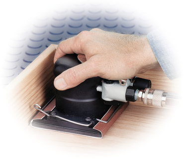 #57920 - Air Powered Orbital Finishing Sander - Apex Tool & Supply