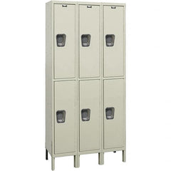 Hallowell - 6 Door, 2 Tier, Premium Wardrobe Lockers - Apex Tool & Supply