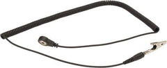 PRO-SAFE - Grounding Cords Anti-Static Equipment Compatibility: Grounding Wrist Strap Coiled or Straight Cord: Coiled - Apex Tool & Supply