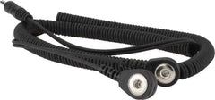 PRO-SAFE - Grounding Cords Anti-Static Equipment Compatibility: Grounding Wrist Strap Coiled or Straight Cord: Coiled - Apex Tool & Supply