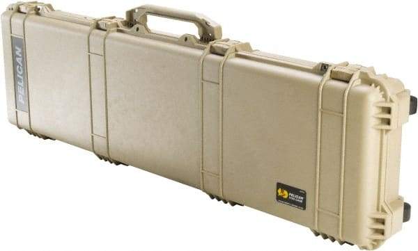 Pelican Products, Inc. - 16" Wide x 6-1/8" High, Long Gun Case - Tan, Polyethylene - Apex Tool & Supply