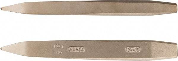 Ampco - 15" OAL x 1-3/4" Blade Width Nonsparking Concrete Chisel - 1-3/4" Tip - Apex Tool & Supply