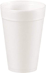 DART - Foam Drink Cups, 32 oz, 25/Bag, 20 Bags/Carton - White - Apex Tool & Supply