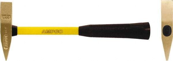 Ampco - 1 Lb Head Scaling Hammer - 11" OAL, Fiberglass Handle - Apex Tool & Supply