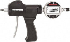 Starrett - Electronic Bore Gages Type: Pistol Grip Electronic Bore Gage Minimum Measurement (Decimal Inch): 0.0800 - Apex Tool & Supply