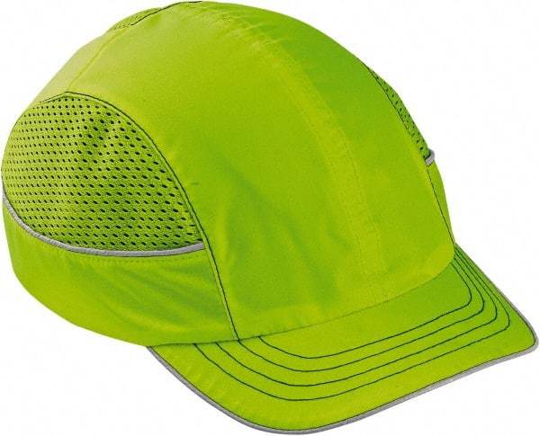 Ergodyne - Nylon Bump Cap - Adjustable Locking Strap, Vented, Lime - Apex Tool & Supply