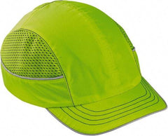 Ergodyne - Nylon Bump Cap - Adjustable Locking Strap, Vented, Lime - Apex Tool & Supply