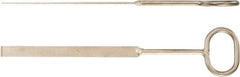 Ampco - 31-1/2" Long Blade, Nickel-Aluminum-Bronze Alloy, Square Point, Gasket Knife - 49" OAL - Apex Tool & Supply