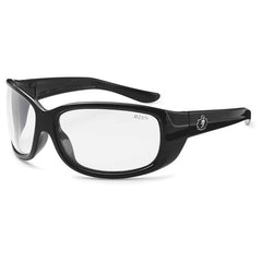 ERDA Clear Lens Black Safety Glasses - Apex Tool & Supply