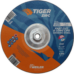 9X1/4 Z24T ZIRC T28 GRIND WHEEL - Apex Tool & Supply