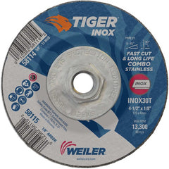‎4-1/2X1/8 TIGER INOX TYPE 27 - Apex Tool & Supply