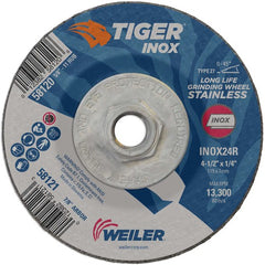 ‎4-1/2X1/4 TIGER INOX TYPE 27 - Apex Tool & Supply