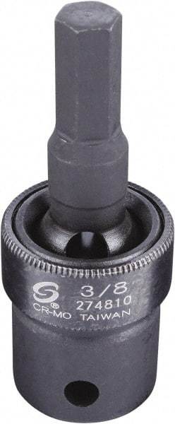 Sunex Tools - 1/2" Drive, 3/8" Impact Hex Bit Socket - Apex Tool & Supply