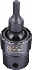 Sunex Tools - 3/8" Drive, 3/16" Impact Hex Bit Socket - Apex Tool & Supply