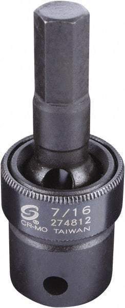 Sunex Tools - 1/2" Drive, 7/16" Impact Hex Bit Socket - Apex Tool & Supply
