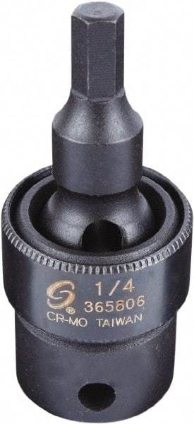 Sunex Tools - 3/8" Drive, 1/4" Impact Hex Bit Socket - Apex Tool & Supply