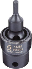 Sunex Tools - 3/8" Drive, 4mm Impact Hex Bit Socket - Apex Tool & Supply