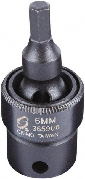 Sunex Tools - 3/8" Drive, 6mm Impact Hex Bit Socket - Apex Tool & Supply
