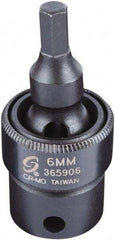 Sunex Tools - 3/8" Drive, 6mm Impact Hex Bit Socket - Apex Tool & Supply