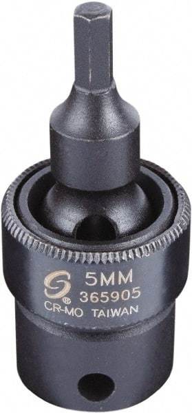 Sunex Tools - 3/8" Drive, 5mm Impact Hex Bit Socket - Apex Tool & Supply