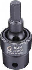Sunex Tools - 3/8" Drive, 8mm Impact Hex Bit Socket - Apex Tool & Supply