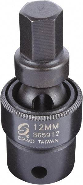 Sunex Tools - 3/8" Drive, 12mm Impact Hex Bit Socket - Apex Tool & Supply