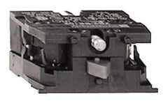 Schneider Electric - NC, 10 Amp, Electrical Switch Contact Block - 600 VAC, Screw Clamp Terminal, For Use with XACA, XB4, XB5 - Apex Tool & Supply