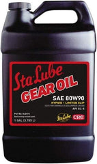 CRC - 1 Gal Bottle, Mineral Gear Oil - 14 St Viscosity at 100°C, ISO 150 - Apex Tool & Supply
