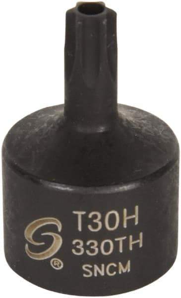 Sunex Tools - 3/8" Drive, T30H Impact Torx Bit Socket - Apex Tool & Supply