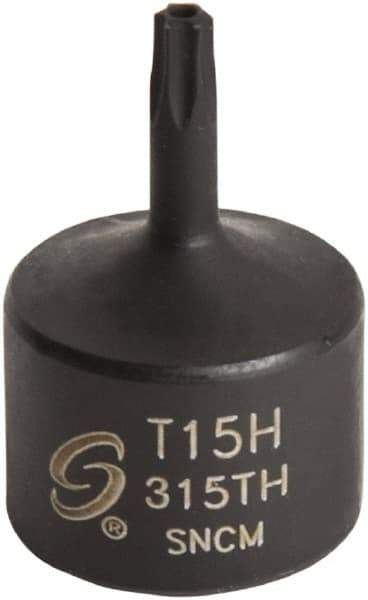 Sunex Tools - 3/8" Drive, T15H Impact Torx Bit Socket - Apex Tool & Supply