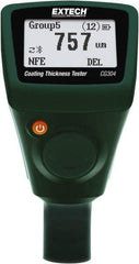 Extech - 0 to 78.7 mil LCD Coating Thickness Gage - For Use with Ferrous/Nonferrous Coatings - Apex Tool & Supply