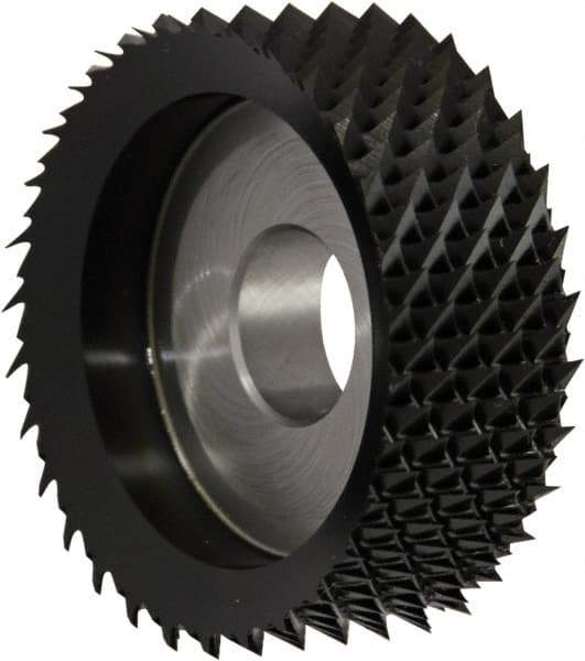 Controx - 61.5mm Diam, 0.63" LOC, Plain End, Powdered Metal Diamond Pattern Router Bit - Right Hand Cut, 16mm OAL - Apex Tool & Supply