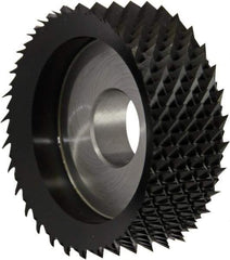 Controx - 61.5mm Diam, 0.63" LOC, Plain End, Powdered Metal Diamond Pattern Router Bit - Right Hand Cut, 16mm OAL - Apex Tool & Supply