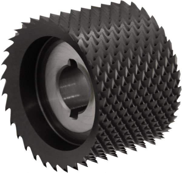 Controx - 44mm Diam, 0.63" LOC, Plain End, Powdered Metal Diamond Pattern Router Bit - Right Hand Cut, 16mm OAL - Apex Tool & Supply