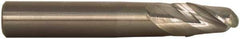 M.A. Ford - 1" Diam, 1-1/2" LOC, 2 Flute Solid Carbide Ball End Mill - Single End, 4" OAL, 1" Shank Diam, Spiral Flute - Apex Tool & Supply