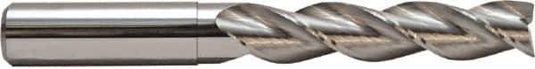 M.A. Ford - 3/4", 3 Flute, Solid Carbide, 1/4" Corner Radius End Mill - 6" OAL, 1" LOC - Apex Tool & Supply
