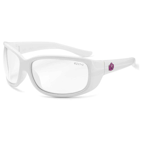 ERDA Clear Lens White Safety Glasses - Apex Tool & Supply