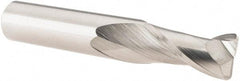 M.A. Ford - 1/2", 2 Flute, Solid Carbide, 1/16" Corner Radius End Mill - 3" OAL, 1" LOC - Apex Tool & Supply