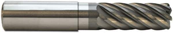 M.A. Ford - 16mm, 7 Flute, Solid Carbide, 1mm Corner Radius End Mill - 150mm OAL, 40mm LOC, 80mm Extended Reach - Apex Tool & Supply