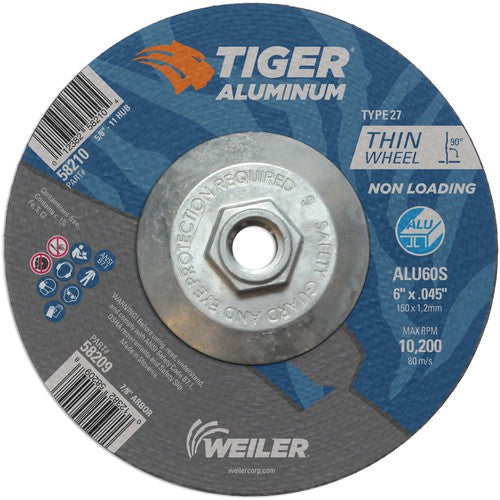 6X.045 TIGER ALUM T27 C/O WHL - Apex Tool & Supply