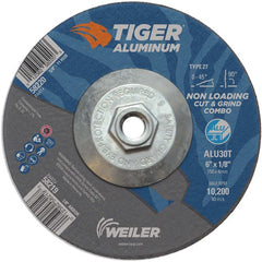 6X1/8 TIGER ALUM T27 COMBO WHL - Apex Tool & Supply
