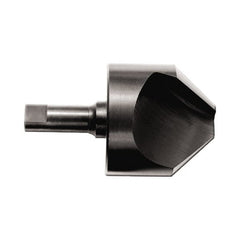 M.A. Ford - 5/8" Head Diam, 1/4" Shank Diam, 1 Flute 90° High Speed Steel Countersink - Apex Tool & Supply